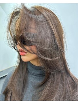 ザシェノンアオヤマ(THE CHAINON AOYAMA) 極上ワンホンレイヤー 髪質改善 ダブルカラー