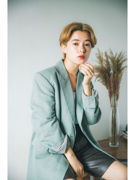 アンアミ キチジョウジ(Un ami Kichijoji) ハイトーン×ハンサムショート　○堀越太真樹