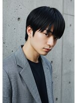 キャンバス バイ ネオリーブ 横浜西口(Canvas by neo.)&nbsp;ニュアンスパーマ　韓国マッシュ　ブルーブラック