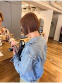 切りっぱなしボブ