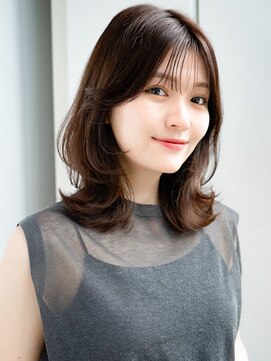 エインアンリー 表参道(AIN.ANLY.) ◯イメチェン外ハネボブパーマ美髪ワイドバングインナーカラー