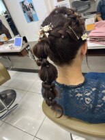 アース オーセンティック 松山銀天街店(EARTH Autentic) 編み下ろしスタイル