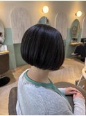 4-3 前下がりショートボブ