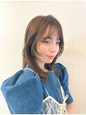 外ハネミディアムニュアンスレイヤー
