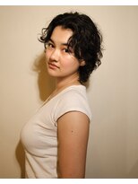 ランプ 代官山(the lamp)&nbsp;ブリーチ無し切りっぱなしミディアムレイヤーボブ透明感カラー