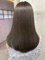 ルノン フィージュ(LUNON fieju)&nbsp;暗めカラーグランマッシュデザインカラーフェイスフレーミング