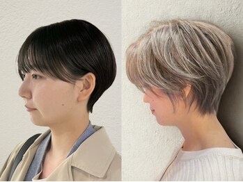 ルイ(ROUIS produced by LUCK 津田沼)の写真/《骨格に合った似合わせショート》30代・40代の大人女性から圧倒的支持＊再現性の高いスタイルをご提案