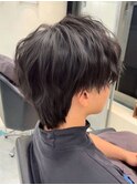 ショートウルフ×ナチュラルブラック