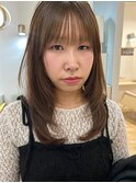 【ブリーチなしWカラー】シフォンベージュ