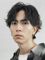 フィフスパーク(fifth PARK)&nbsp;アクティブショートフェザーパーマルーズショートセンターパート