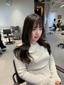 ザシェノンウメダ(THA CHAINON UMEDA) 着物ヘア/大人ガーリー/ダークアッシュ/似合わせカット/心斎橋