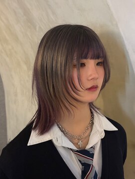 オルン(ORGN.) 【初ブリーチで3色デザイン】卒業式終わり☆