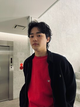 リアン 仙台(LIAN) MEN’S/リバースセンターパート/ニュアンスパーマ/仙台