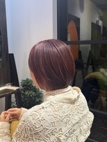 ノーム(norm)&nbsp;ハイライトで作る艶ラズベリーカラー