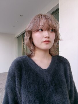 チクロヘアー(Ticro hair) @nkkn15 ハイトーンベージュ