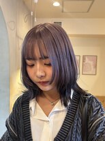 ラヴィズム 栄店(LUVISM)&nbsp;ミディアム/ボブ/レイヤー/ダブルカラー/顔周りカット/艶カラー