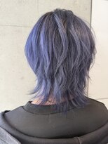 リック(Ric by KENJE)&nbsp;マッシュウルフ×ネイビー