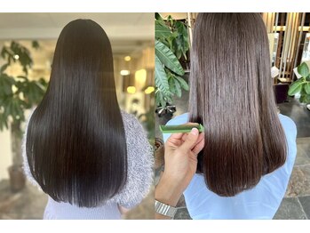 サラジュ 西宮北口店(SARAJU)の写真/うる艶髪を叶えるサロン。手触りと質感で、扱いやすい理想の髪へと導く♪