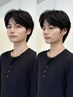 【メンズセットメニュー】ヘアセット+メイクアップ ¥8,250 【平山のみ】