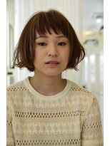 アドラーブル 長岡リップス旭岡店(adorable)&nbsp;スタイリングが簡単！大人可愛いひし形ボブディ