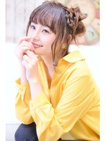 メイズ(MAZE) 【メイズ東中野・鍛原志行】ミディアムボブ編み込みツインテール