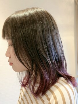 ヴォーグ(VOGUE) ピンクバイオレット インナーカラー