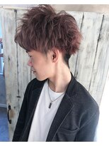 ヘアスタジオニコ(hair studio nico...) メンズ★ピンクベージュ★