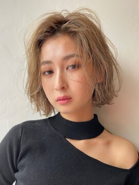 ラテ 渋谷(LATTE) コンサバショートボブ