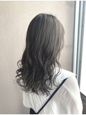 冬カラー/グレイアッシュ/グレージュカラー/抜け感ヘアCARAT堺東