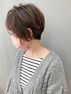 トップヘアー 総社店(TOP HAIR) 大人束感ショート _ 美シルエット