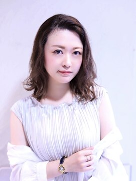 ヘアリゾート粋 リマ 銀座店(lima) 【池袋店:小野小百合】大人女性おすすめ肩下ミディアム【銀座】