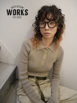 ワークス ヘアデザイン(WORKS HAIR DESIGN) ウルフカーリースパイラルパーマ