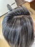 【白髪ぼかし】ポイントブリーチデザイン(顔まわり、表面)10800円【柏駅】