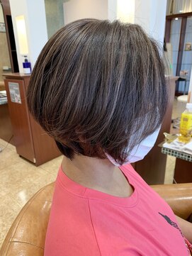 ブランシェ JR勝川駅南口店(BRANCHE) ショートボブ× highlight《ハイライト》