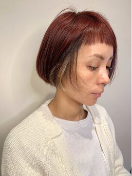 イコル(ikoru) ショート/大人可愛い/インナーカラー/30代/40代/代官山/恵比寿