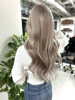 グロウ 渋谷西口(grow)&nbsp;ダブルカラーエクステ☆ベージュスタイル