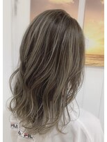 サニー サイド(Sunny Side)&nbsp;ハイライト×サマーグレージュ　【Sunnyside 水戸】