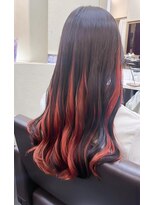 ミシェリー(misherry)&nbsp;オージュア大人ガーリー池袋プードルパーマカシスピンク韓国