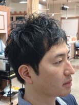 アポロカットステージ 相模大野店&nbsp;アップバング/ツーブロックマッシュ<理容室>[メンズ/相模大野]