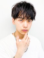 アッシュタカサキ(ash takasaki) 20代30代40代メンズアップバング清潔感爽やかビジカジ