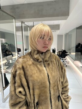 キーン 吉祥寺店(keen) 【keen×saya】抜きっぱなしブロンド