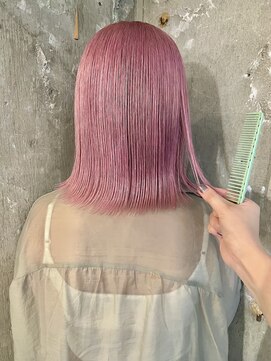 アンリ(Henri) 【かしむら】ブリーチ/ブリーチカラー/ケアブリーチ/暖色カラー