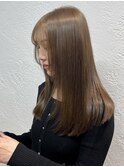 ブリーチなしミルクティーベージュ