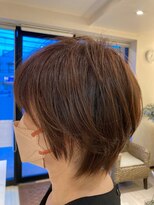 フォーチューン Hair&Spa Fortune&nbsp;大人ショート/ヘルシースタイル/アースカラー/カーキベージュ