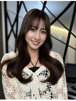 ヘアカロン 熊本本店(Hair CALON) 髪質改善カラー韓国風顔周りレイヤーカット