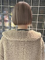 ペレ 梅田(PELE) 黒髪/ボブルフ/ネビージュ/小顔/ワンレン/梅田/髪質改善/前髪