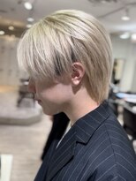 オーシャントーキョー 渋谷神南(OCEAN TOKYO) シルキーベージュメンズハイトーンブリーチカラー