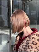 ミルクティーベージュくすみベージュ透明感カラーダブルカラー