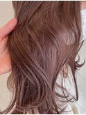 ブリーチなし◯オレンジカラー、アプリコットオレンジ/天神大名