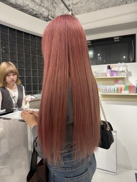 ハピネス 梅田茶屋町店(HAPPINESS) ブリーチありピンクベージュ